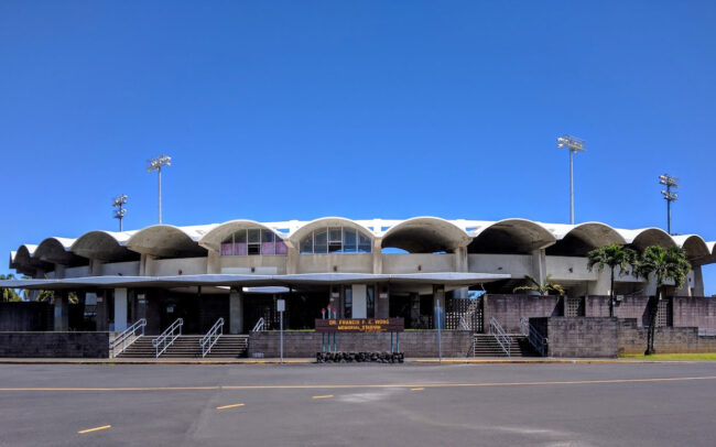 Wong Stadium, Hilo, Hawaii